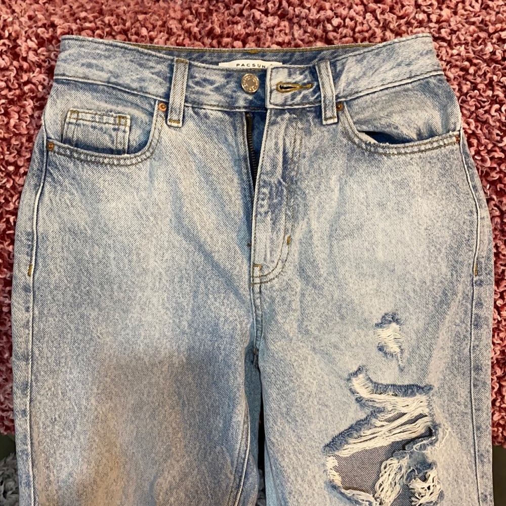 light washed jeans